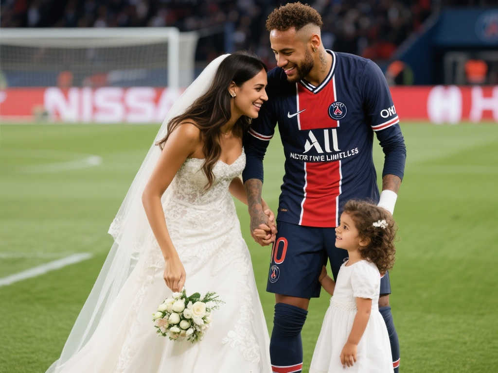 内马尔已婚了吗？膝下育有一儿一女